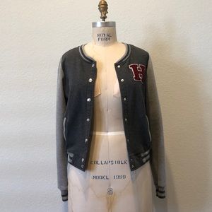 Forever21 letterman jacket
